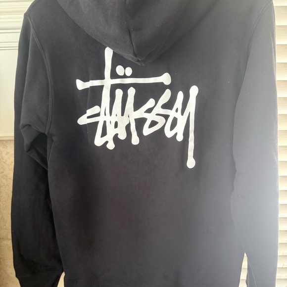 Stussy Black Hoodie Sweater - Picture 3 of 7